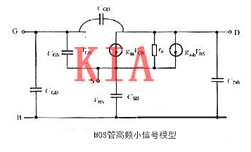 MOS管，等效模型，等效電路