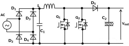 功率因數校正,電路