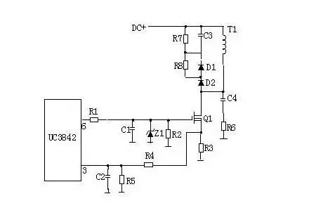 應(yīng)急電源電路,mos管